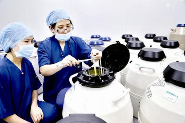 代孕医院的冷冻设备